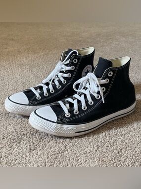 Black Converse All Star High Top Sneakers